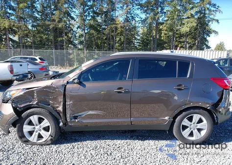 2012 Kia Sportage Lx из США, поврежденный, VIN KNDPBCA29C7312050